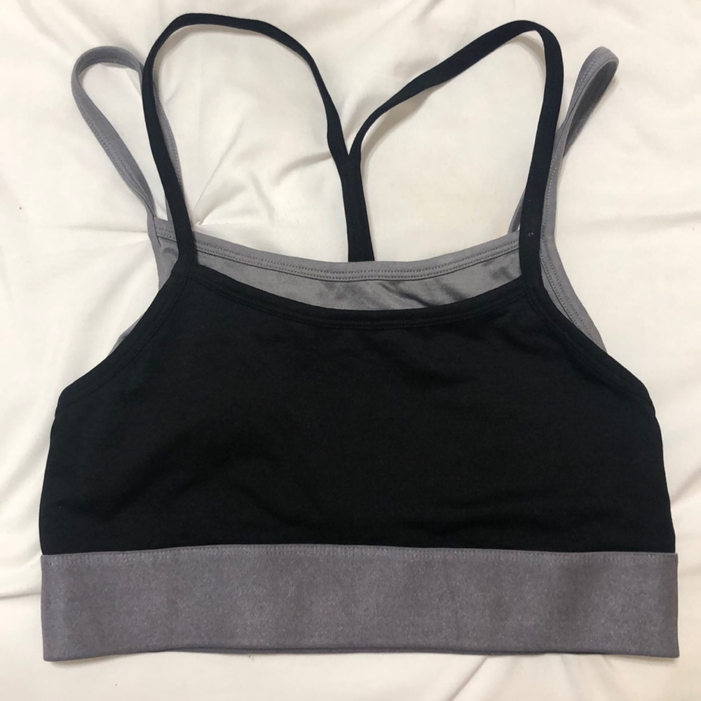 strappy sports bra